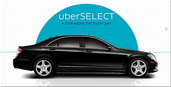 uber select car requirements