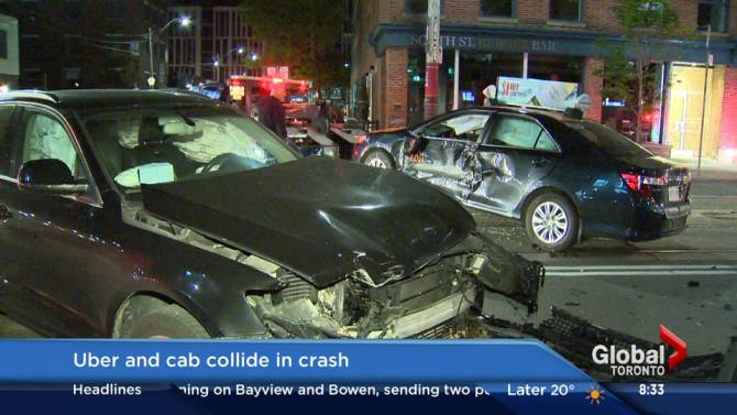 uber car crash
